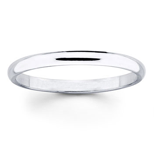 2mm Platinum Benchmark Wedding Band