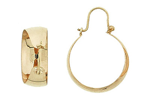 Bangle Hoop Earrings