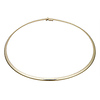 4mm Domed Omega Necklace
