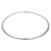 5mm Domed Omega Necklace