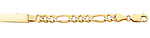 6mm Figaro ID Bracelet