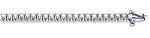 Classic V-Shape Prong Diamond Tennis Bracelet