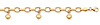 14k Yellow Gold Charm Heart Bracelet