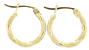 Candy-Striped Hoops
