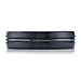 6mm Grooved Comfort-Fit Satin Black Ceramic Ring thumb 1