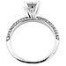 14K White Gold Princess Cut Diamond  Engagement Ring thumb 3