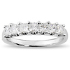 14K 7 Stone 1.00ctw Princess Cut Diamond Ring thumb 2