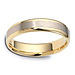 5.00 mm 14K Two Tone Dora Wedding Band thumb 1